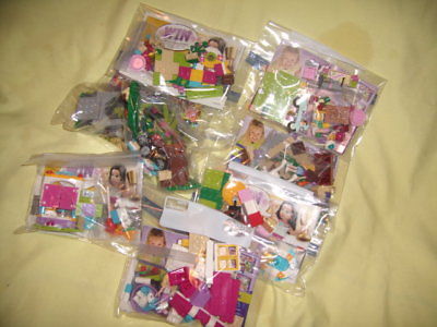 LEGO FRIENDS SEVEN SETS WITH BOOKS NO BOXES