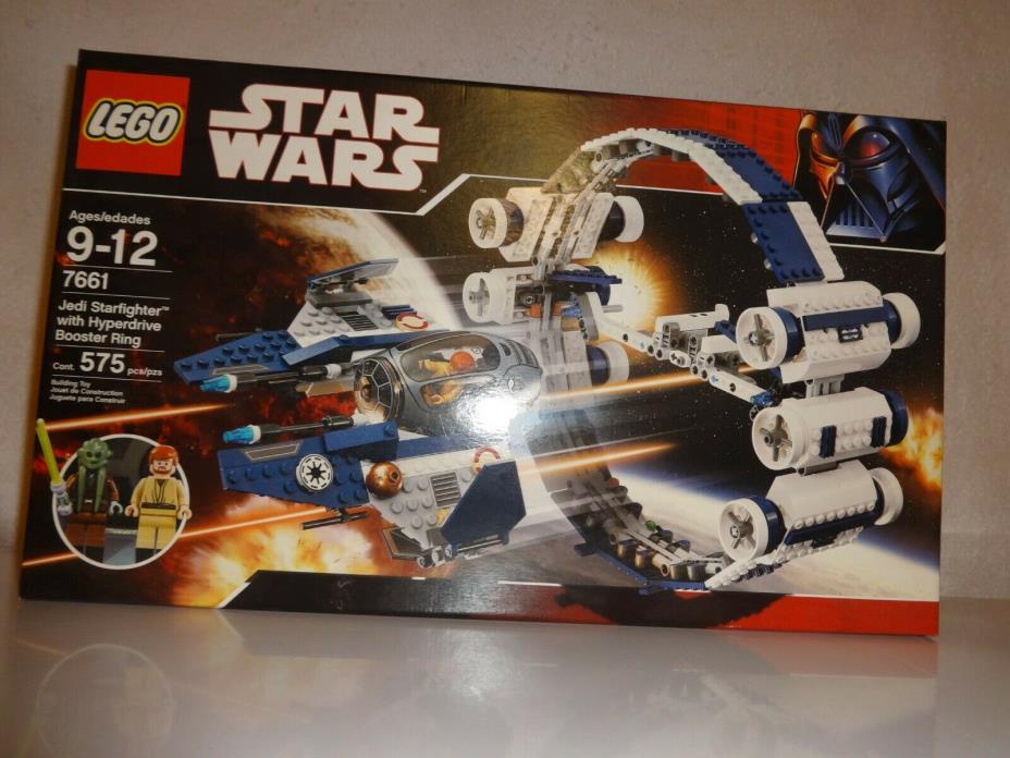 Lego 7661 Star Wars ROTS Jedi Starfighter Hyperdrive Booster Ring  30th NEW Box