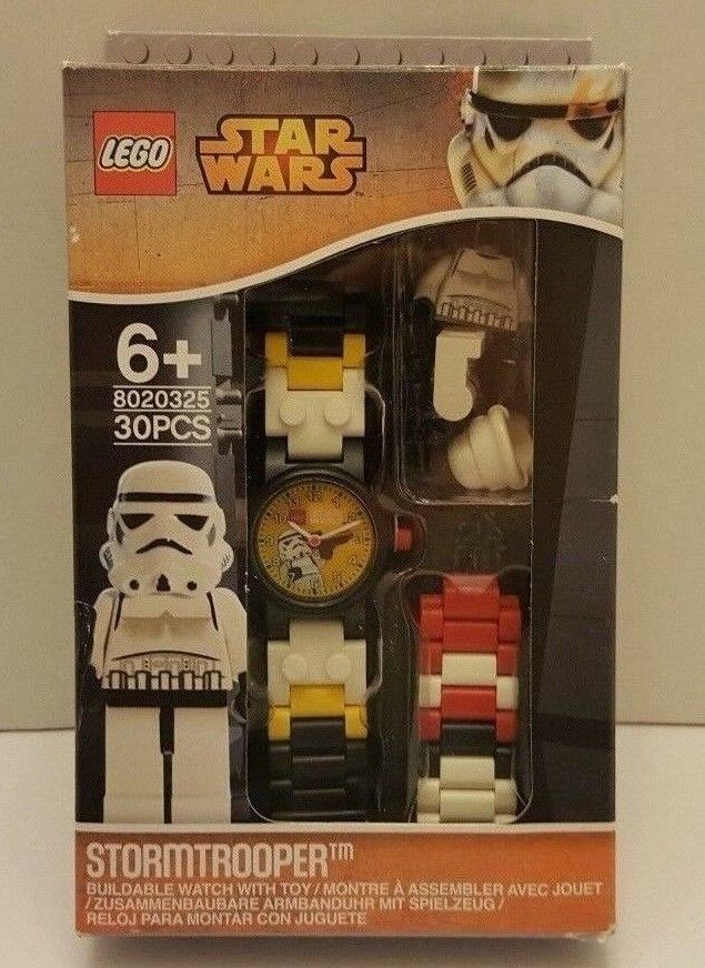 Lego Star Wars Stormtrooper Buildable Adjustable Watch and Toy Set NEW 8020325