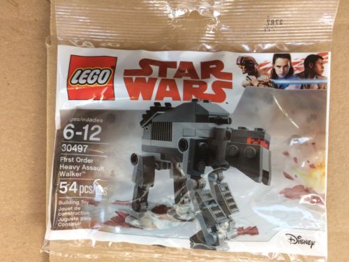 LEGO STAR WARS 30497 The Last Jedi First Order Heavy Assault Walker AT-AT NIP 54