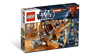 LEGO Star Wars - Rare - 9491 Geonosian Cannon - New & Sealed