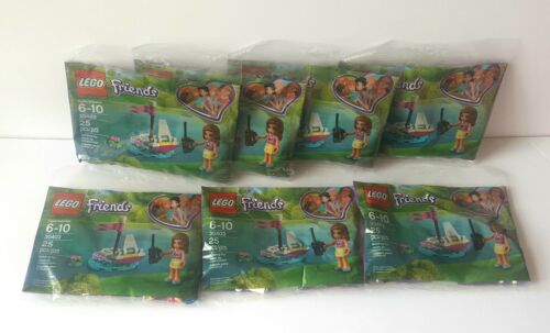LEGO 30403 Friends Olivia’s Remote Control Boat -  Lot of 7 New Unopened