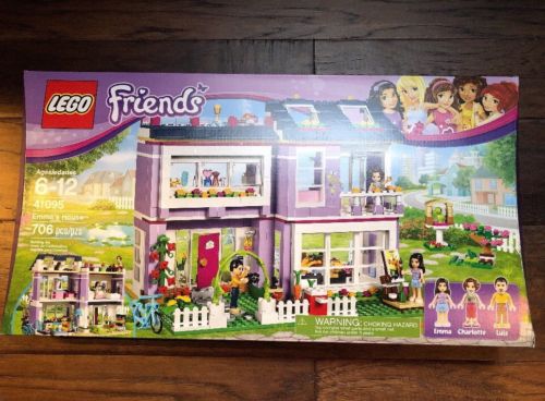 LEGO Friends Emma's House 41095 - Brand New, Sealed Box