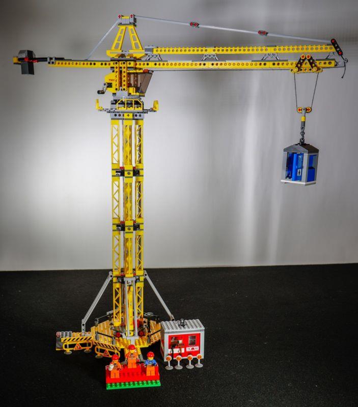 Lego City 7905 Building Crane 100% Complete With Instructions