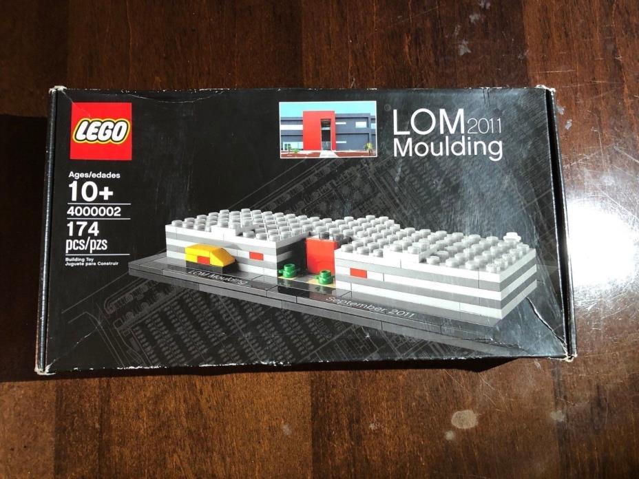 Lego 4000002 LOM 2011 Moulding Super Rare Employee Exclusive Set, New and Sealed
