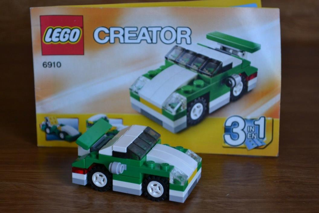 Lego 6910 Creator 3-in-1 Mini Sports Car Complete