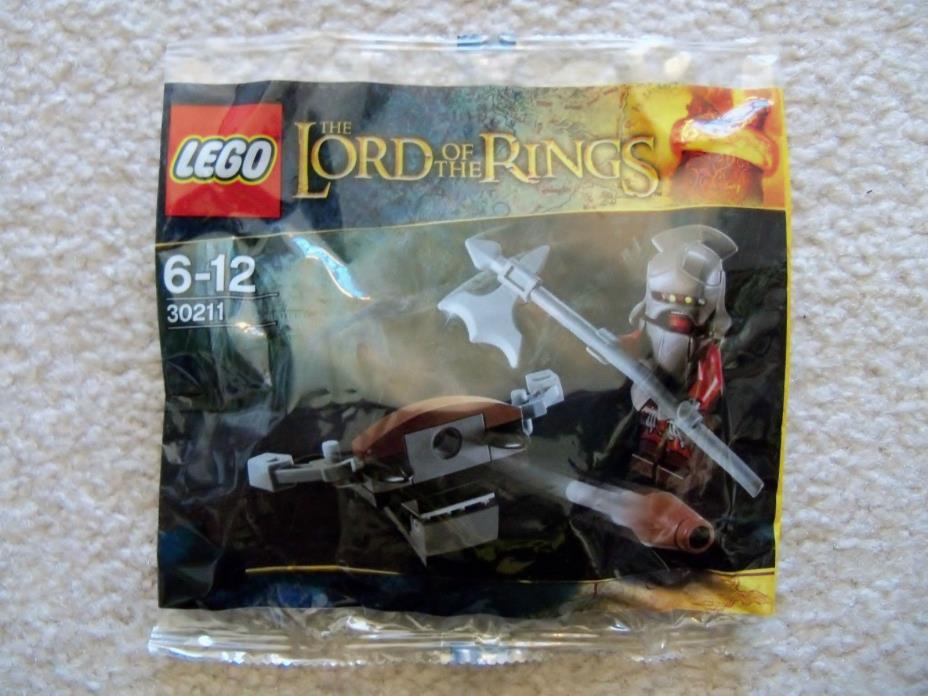 LEGO Lord Of The Rings LOTR - Rare - 5x Uruk-Hai with Ballista 30211 - New