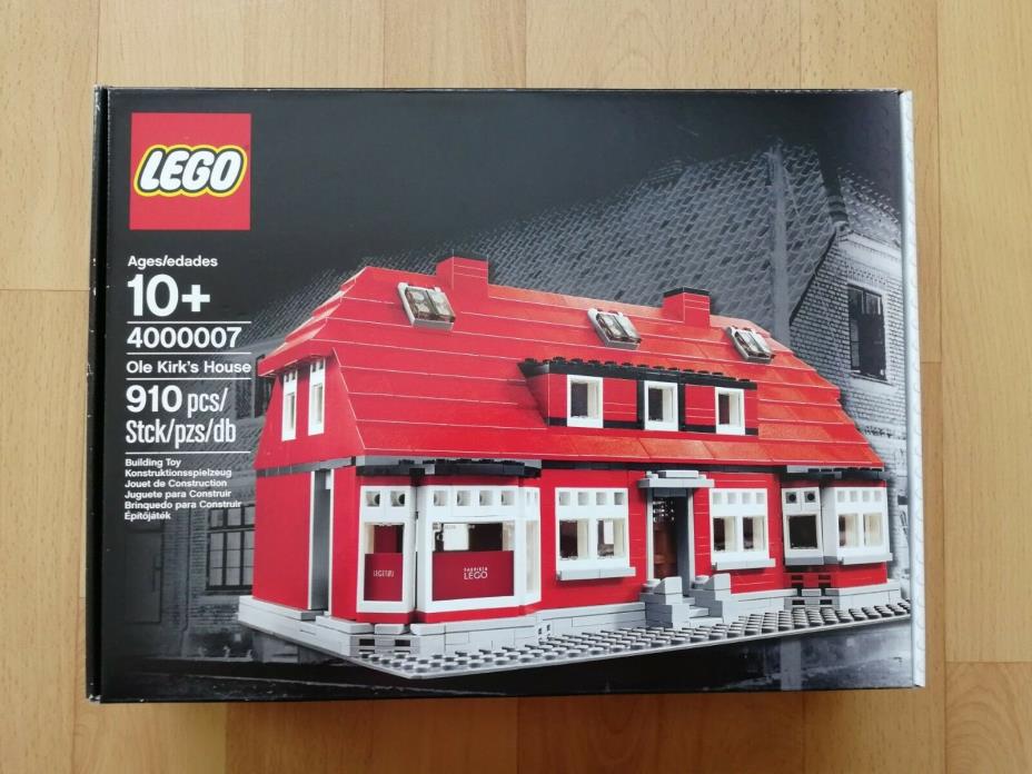 LEGO Limited Edition Ole Kirk's House, employee gift, sealed
