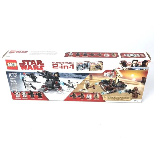 LEGO Star Wars 66597 Super Battle Pack 2 in 1 Sets 75197 & 75198 Sealed NEW FIGS