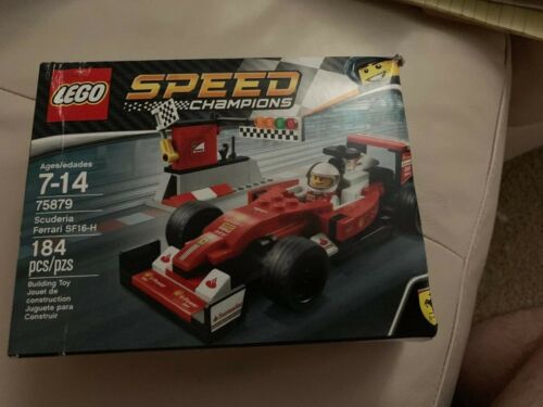 LEGO 75879 Speed Champions Scuderia Ferrari SF16-H F1 NEW Box Damaged