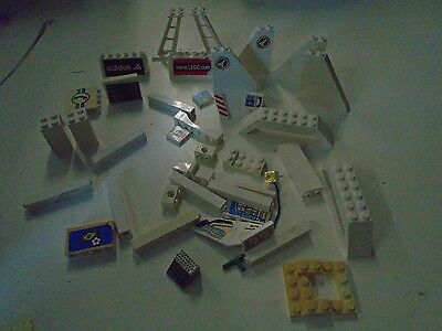 Lego Bulk Lot of  170 + White Cream Unique Hard to Find Space Decals