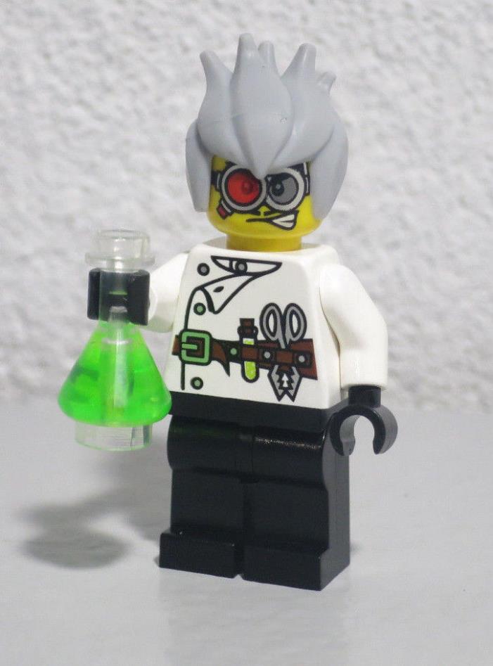 Crazy Scientist 9466 Monster Fighters LEGO Minifigure Figure fig