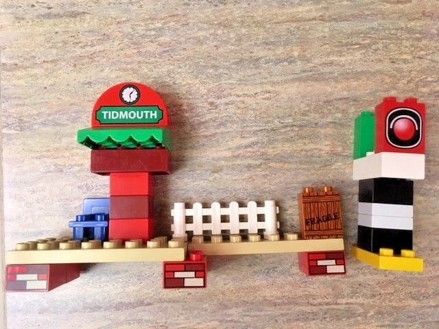 Lego Duplo Thomas Load Carry Train Set 5554 Partial Tidmouth Station_Signal
