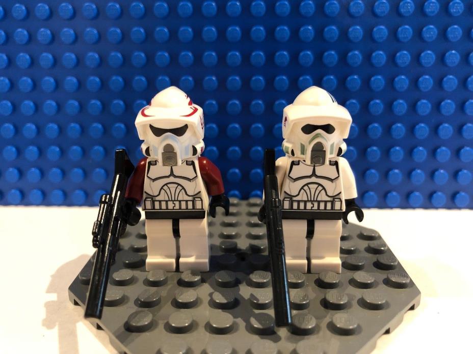LEGO STAR WARS MINIFIGURE LOT of ARF & ARF Elite Clone Troopers