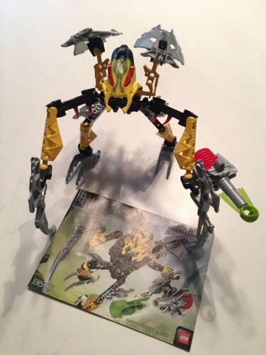 LEGO Bionicle Mistika  Bitil Set 8696 Complete w/weapon & Instructions