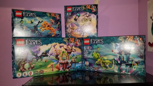 Lego Elves 4 Boxes!!! (Read description!)