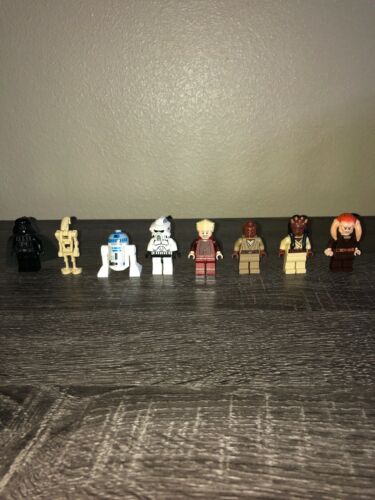 Star Wars LEGO MINIFIG Minifigure R2D2, Darth Vader, Droid, Etc...