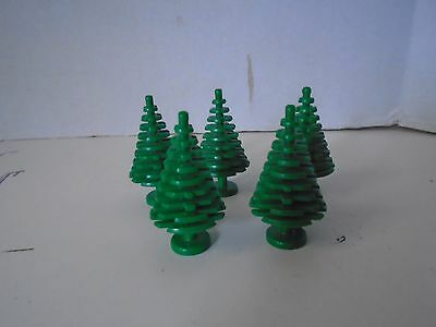 Lego 5 Green Trees 3471 Lot Evergreen Christmas Pine