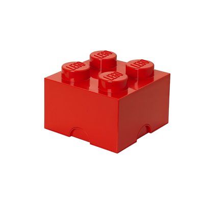 LEGO Storage Brick 4, Red