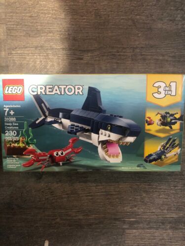 LEGO 31088 Creator 3in1 Deep Sea Creatures Building Kit 230-pcs NEW