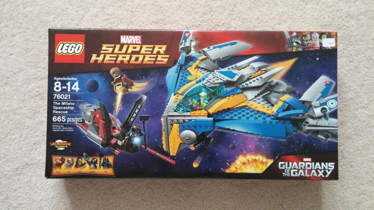 LEGO Super Heroes 76021 The Milano Spaceship Rescue, Guardian of the Galaxy NIB