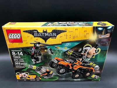 Lego The Batman Movie Bane Toxic Truck Attack 70914 & FREE Batman Bluray Movie