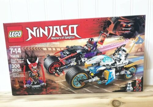 LEGO Ninjago Street Race Of Snake Jaguar Building Set 70639 Brand New