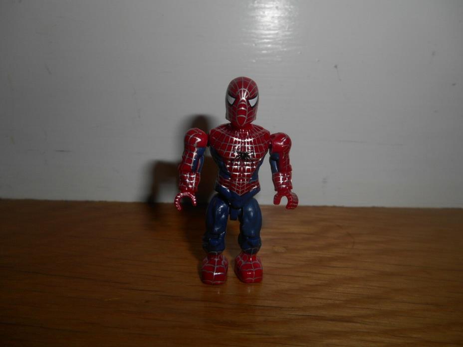 Marvel Mega Bloks Spider-Man MiniFigure ~ Silver Webbing ~ Spider-man 3 ~ Rare