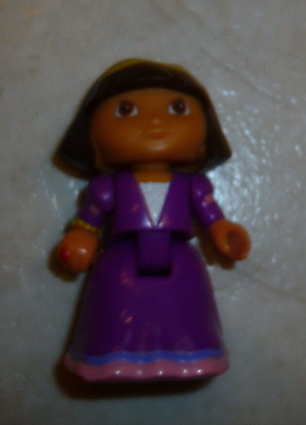 Dora the Explorer - Mega Bloks Figure Princess Dora Lego Duplo 3.5