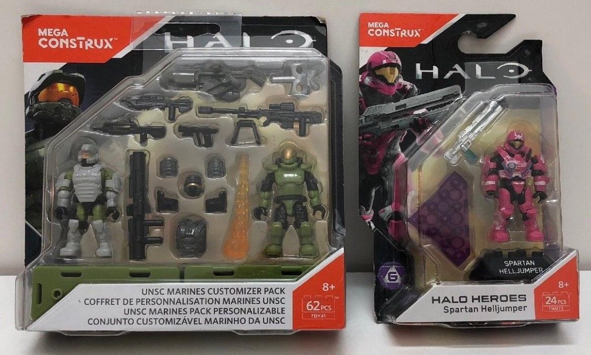 Mega Halo Marines Customizer Pack Halo Heroes SERIES 6 Spartan Helljumper FDY41