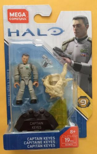 2019 Mega Construx Halo Heroes Series 9 CAPTAIN KEYES GCM25 New Mint 2 per case