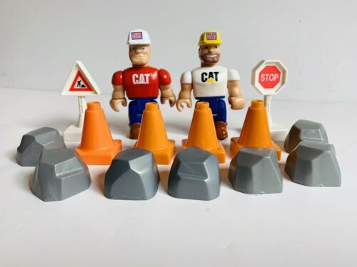 Mega Bloks Cat Constructions Figures Extras Cones