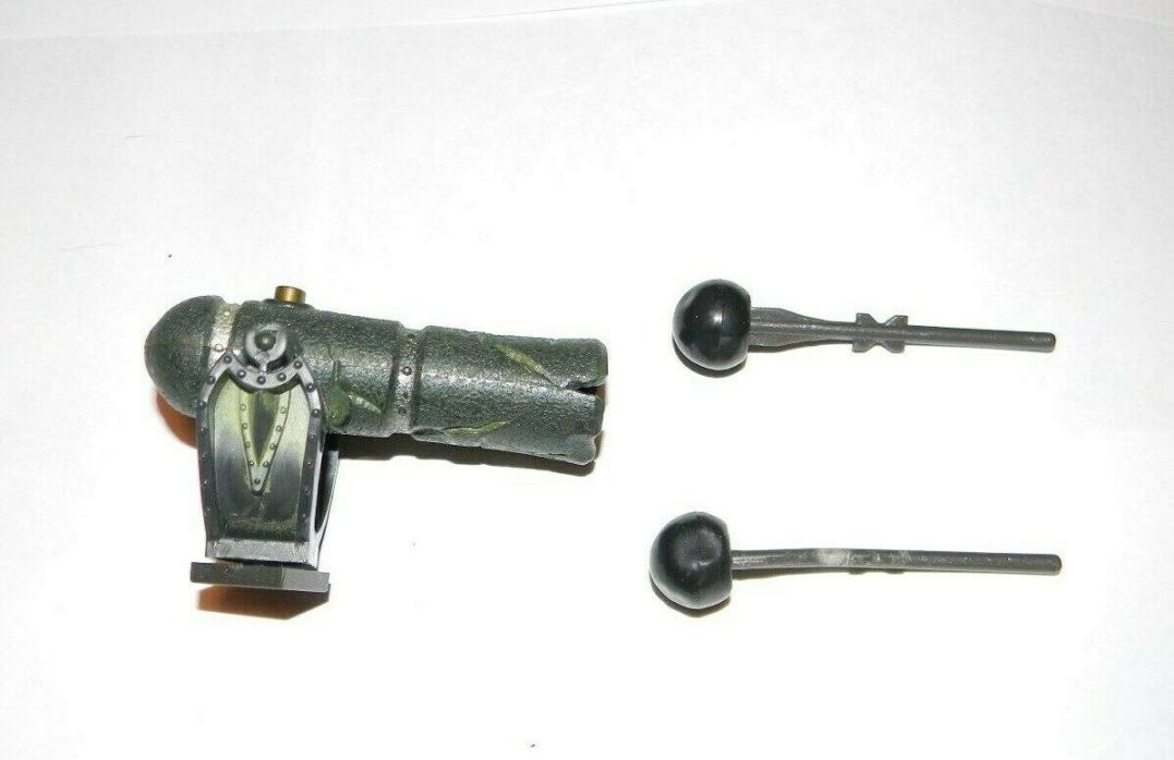Mega Bloks Cannon with 2 Projectiles