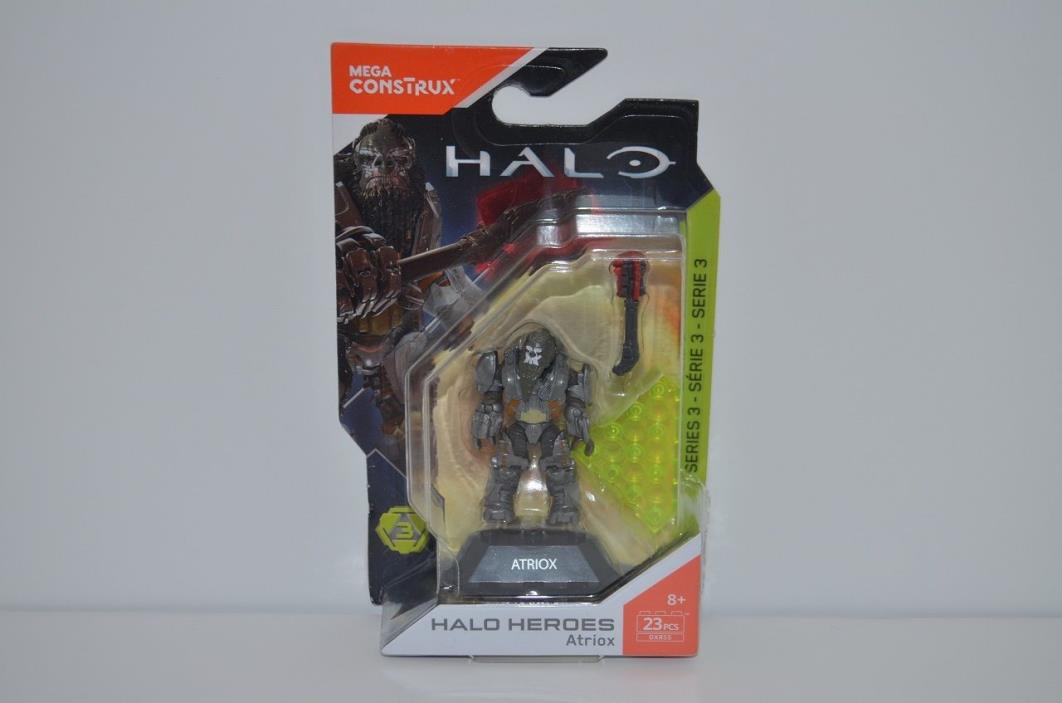 Halo Mega Bloks Construx Heroes Series 3 Atroix DXR55 - NIP SEALED