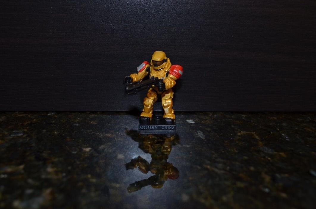 Halo Mega Bloks UNSC Gold Spartan Grenadier # 97205 SEALED Target CE