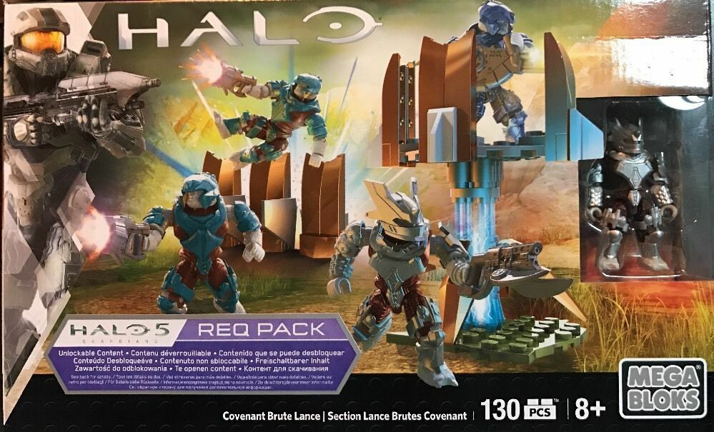 Mega Bloks Halo 5 REQ PACK COVENANT BRUTE LANCE DPJ89