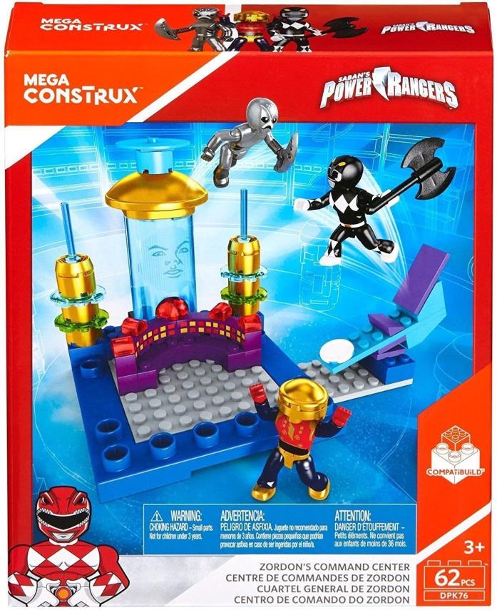 Mega Construx Mighty Morphin Power Rangers Zordon's Command Center Building Set