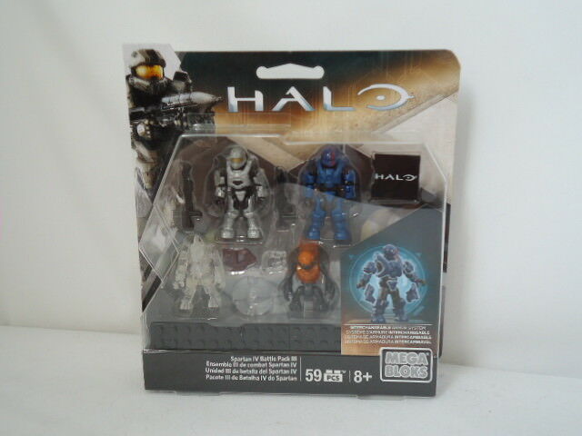 B36 Mega Bloks Halo Spartan IV Battle Pack III- DPP70- New, sealed- 2015, Mattel