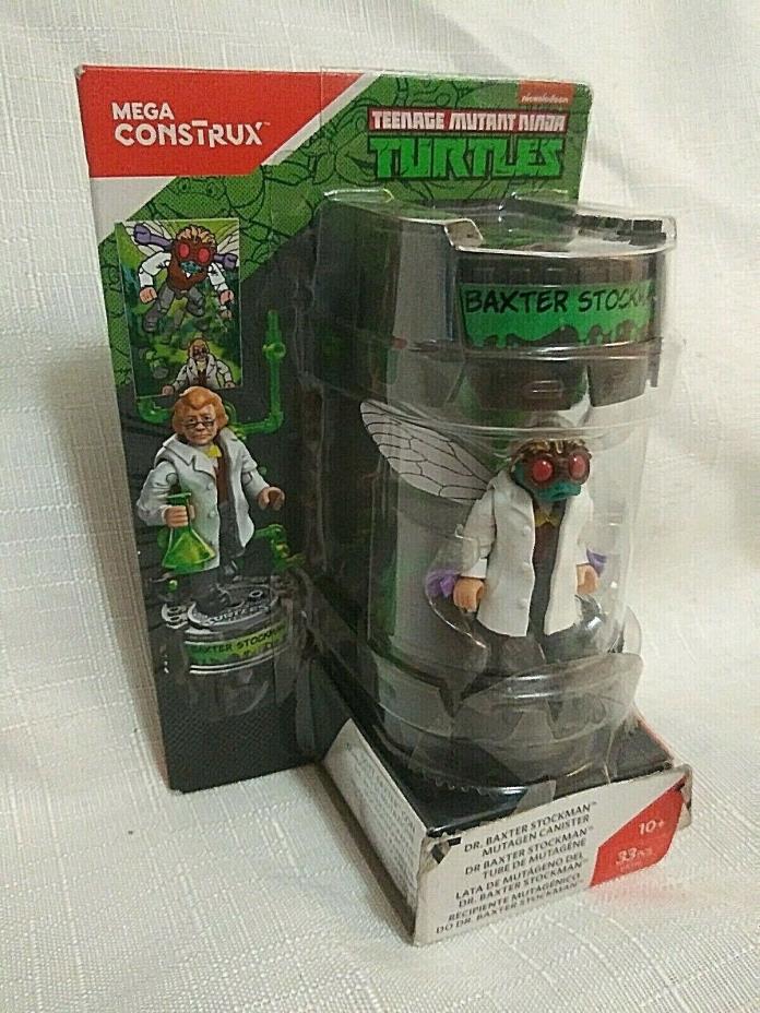 Mega Construx Teenage Mutant Ninja Turtles Dr. Baxter Stockman Mutagen Canister