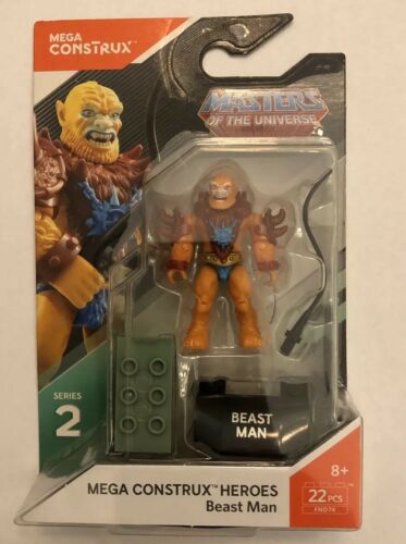 Mega Construx Heroes Beast Man Series 2 Masters of the Universe NEW