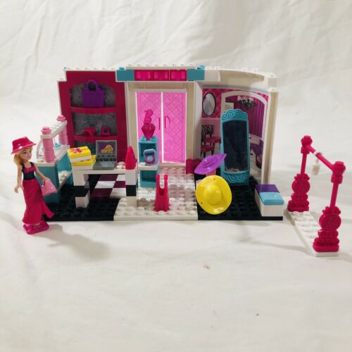 BARBIE Mega Blocks Fashion Boutique (#80225)  Complete w/Manual - RARE