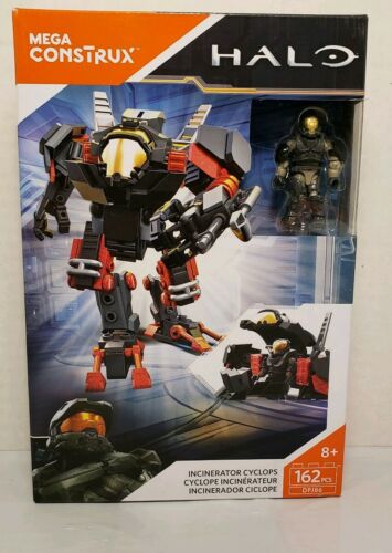 Mega Construx Halo Incinerator Cyclops Building Kit 162pc New Sealed DPJ86