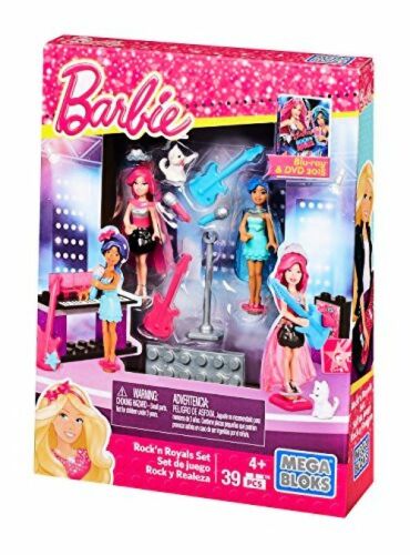 Mattel Mega Bloks Barbie Build N Play Rock Royals Set