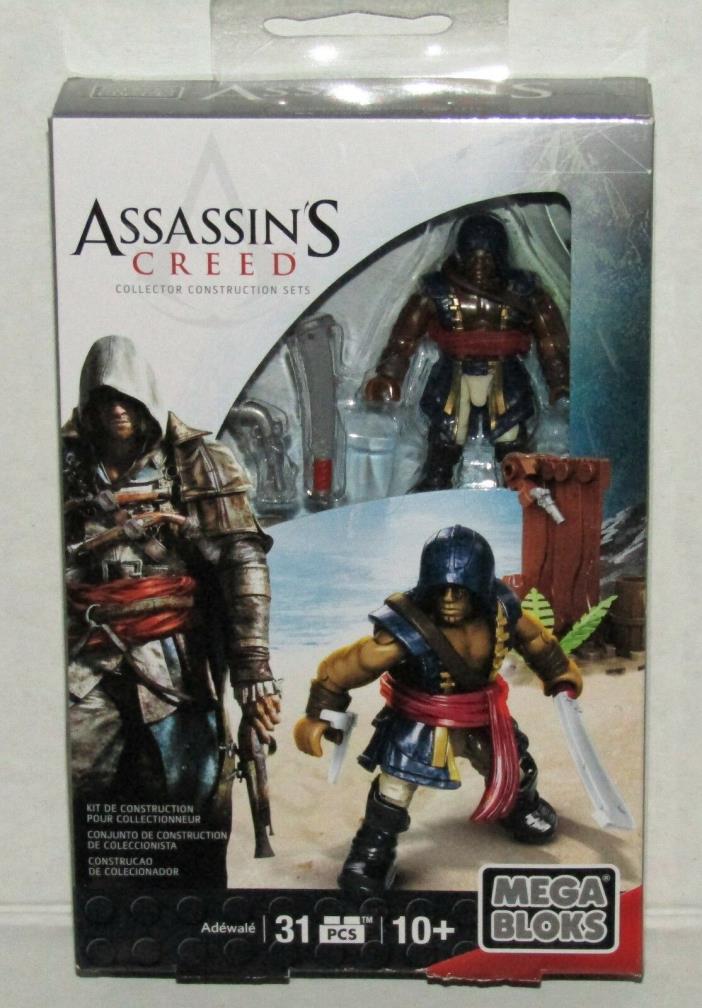 Mega Bloks Assassins Creed Adewale Collector Construction Set NEW