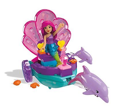 Mattel Mega Construx Barbie Mermaid Carriage Building Kit