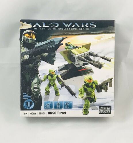 Halo Wars Mega Bloks Authentic Collector's Series - 96801 UNSC Turret