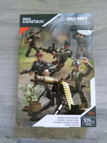 Call of Duty Mega Construx Collector Set - Legends: Allied Soldiers FMG15