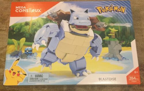 MEGA CONSTRUX POKEMON BLASTOISE - NEW IN SEALED BOX!