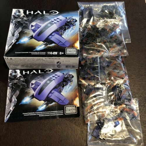 Mega Bloks Halo Covenant Commander Building Set New 116 pc