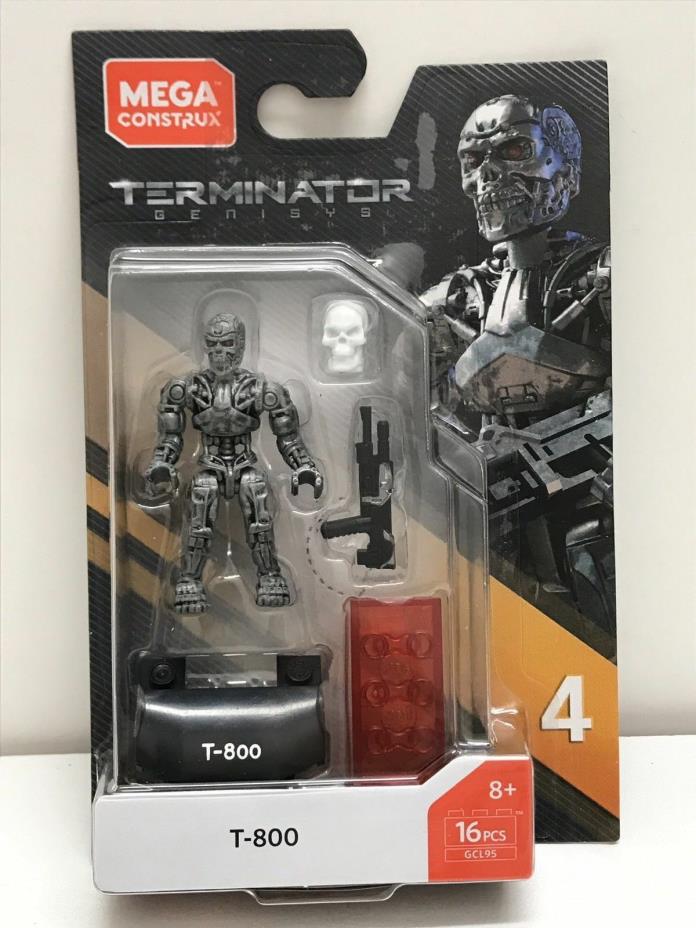 Mega Construx - Heroes - Series 4 - Terminator - T 800 - GCL95 - New